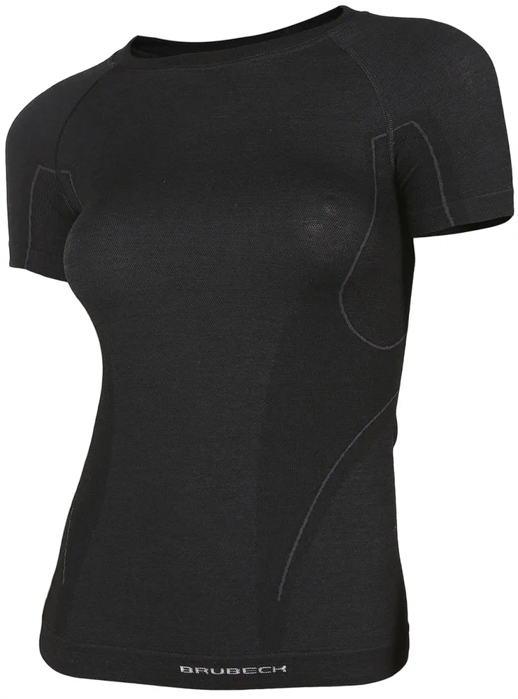 Термофутболка женская с коротким рукавом Brubeck Active Wool