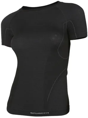 Термофутболка женская с коротким рукавом Brubeck Active Wool
