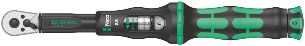 Динамометрический ключ Wera Click-Torque A 5