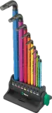 Набор шестигранных ключей Wera 950/9 Hex-Plus Multicolour 3 — фото 1
