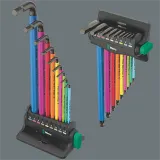 Набор шестигранных ключей Wera 950/9 Hex-Plus Multicolour 3 — фото 4