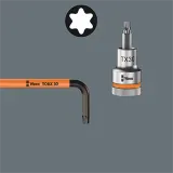 Набор ключей torx Wera 967/9 TX XL Multicolour HF 1 — фото 5