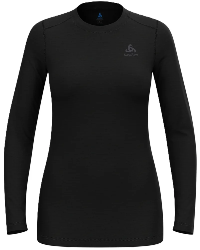Термофутболка женская с длинным рукавом Odlo Merino 160