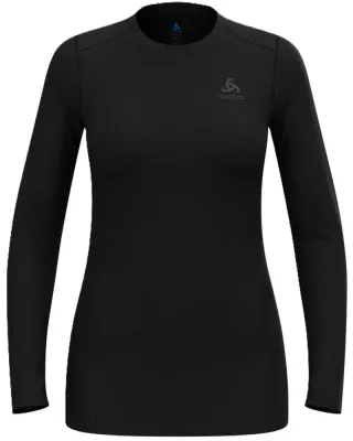 Термофутболка женская с длинным рукавом Odlo Merino 160