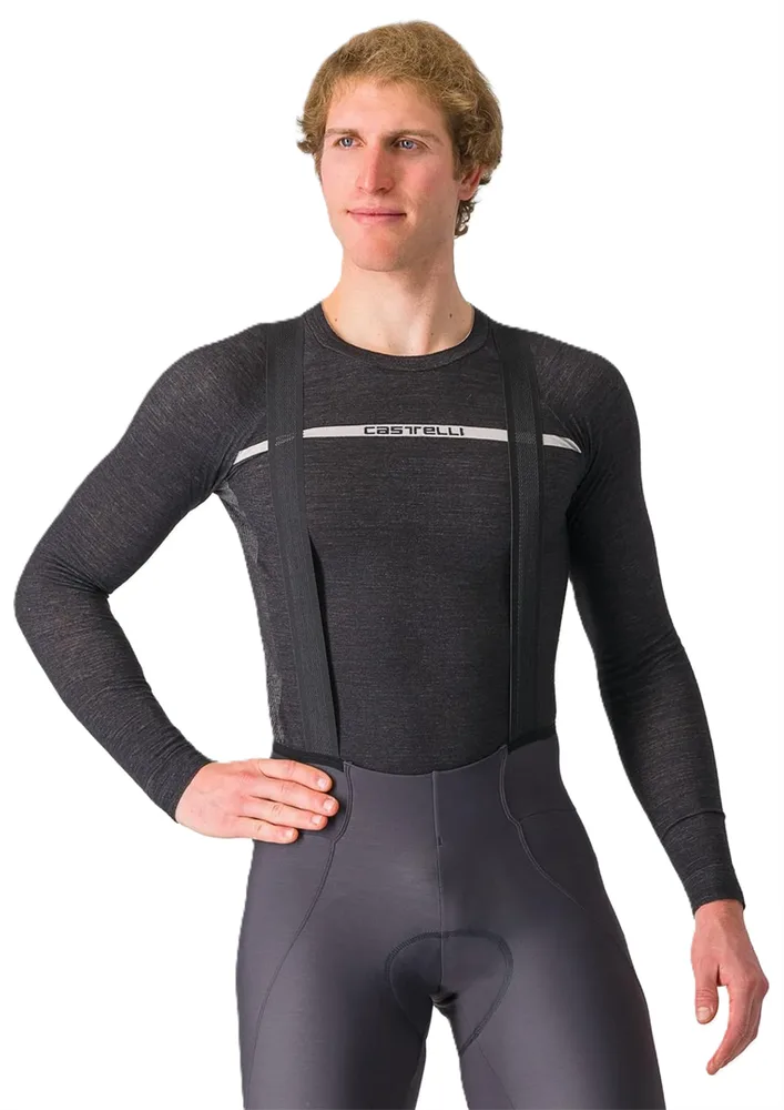Термофутболка с длинным рукавом Castelli Merino Seamless