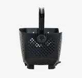 Велосипедная корзина на багажник Racktime Baskit Edge, Объём 20 л, цвет чёрный, вес 1,05 кг / Объём 20 л, цвет чёрный — фото 2