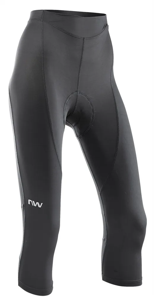 Велобрюки 3/4 женские с памперсом Northwave Active Wmn