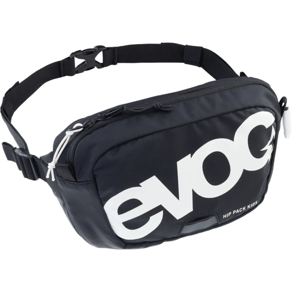 Поясная сумка Evoc Hip Pack Kids, Объём 1 л, цвет чёрный / Объём 1 л, цвет мятный