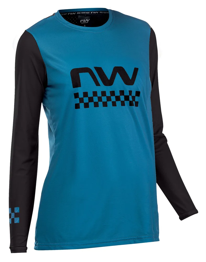 Женское велоджерси с длинным рукавом Northwave Edge