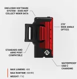 Фонарь велосипедный задний Lezyne Strip Pro Ai Alert 400+ — фото 3