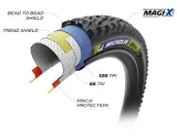 Покрышка велосипедная Michelin DH 16 Racing Line TS TLR — фото 3