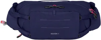 Поясная сумка с питьевой системой Osprey Raven 4, Объём 4 л, цвет тёмно-синий