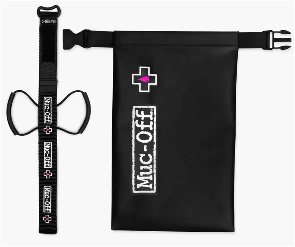 Ремень для инструментов на раму + водонепроницаемая сумка Muc-Off Utility Frame Strap Waterproof Cargo Bag Bundle