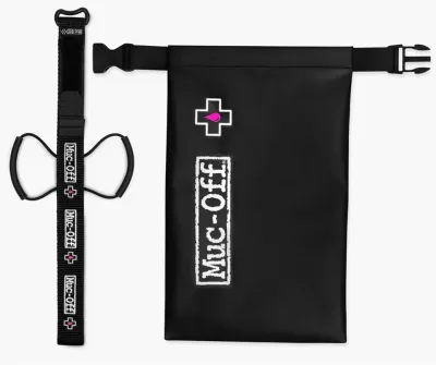 Ремень для инструментов на раму + водонепроницаемая сумка Muc-Off Utility Frame Strap Waterproof Cargo Bag Bundle
