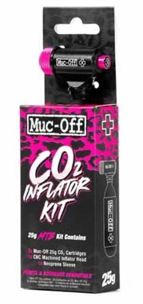 Насос велосипедный под баллончики CO2 Muc-Off MTB Inflator Kit