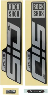 Наклейки на амортизатор Rock Shox SID SL/Ultimate 27/29