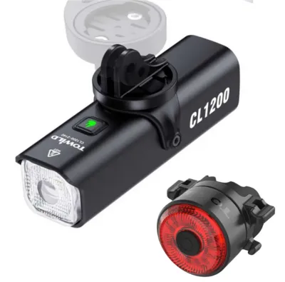Комплект велосипедных фонарей TOWILD CL1200+TL03