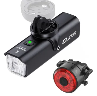 Комплект велосипедных фонарей TOWILD CL1000+TL03