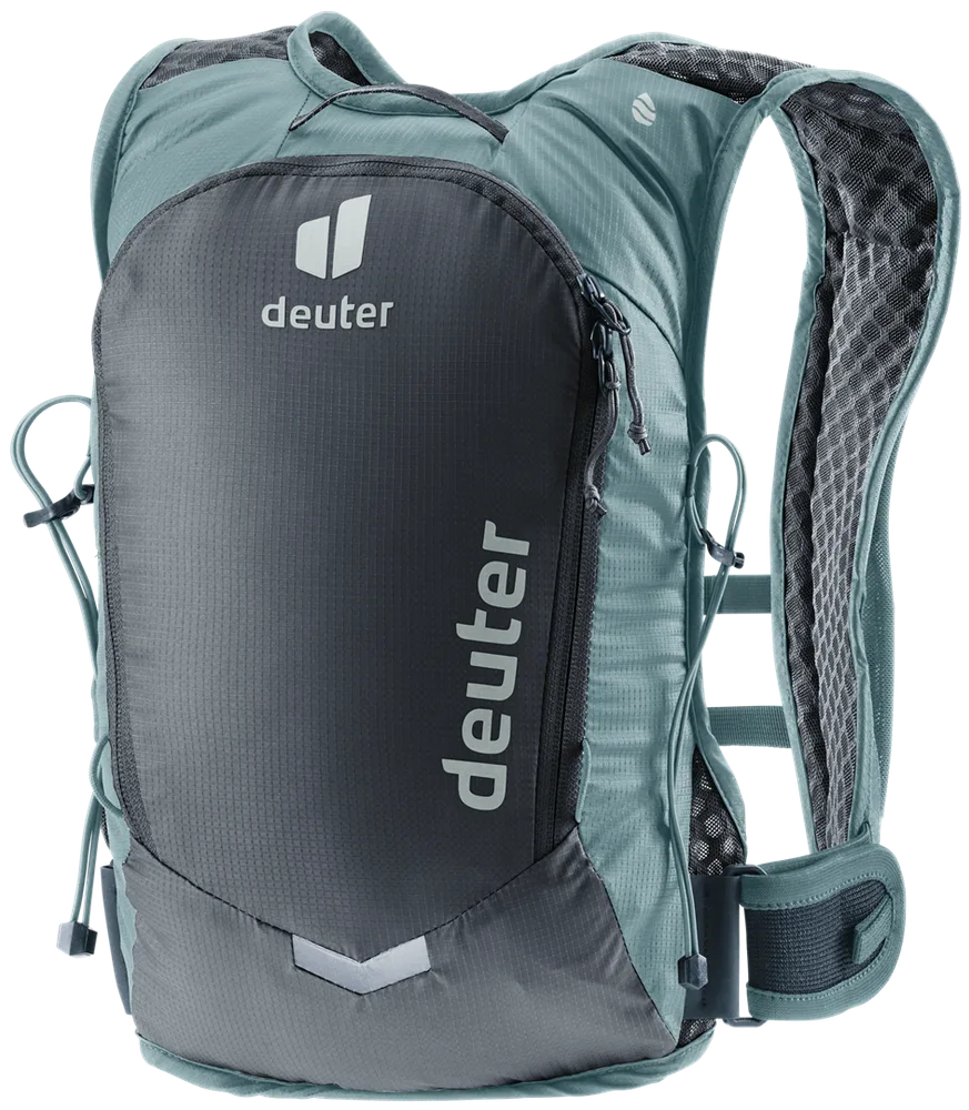 Рюкзак велосипедный Deuter Rogla 5, Объём 5 л, цвет графитово-изумрудный / Объём 5 л, цвет зелёный