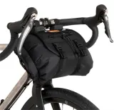 Сумка велосипедная на руль Restrap Bar Bag S, Объём 14 л, цвет чёрный / Объём 14 л, цвет чёрно-оранжевый — фото 3
