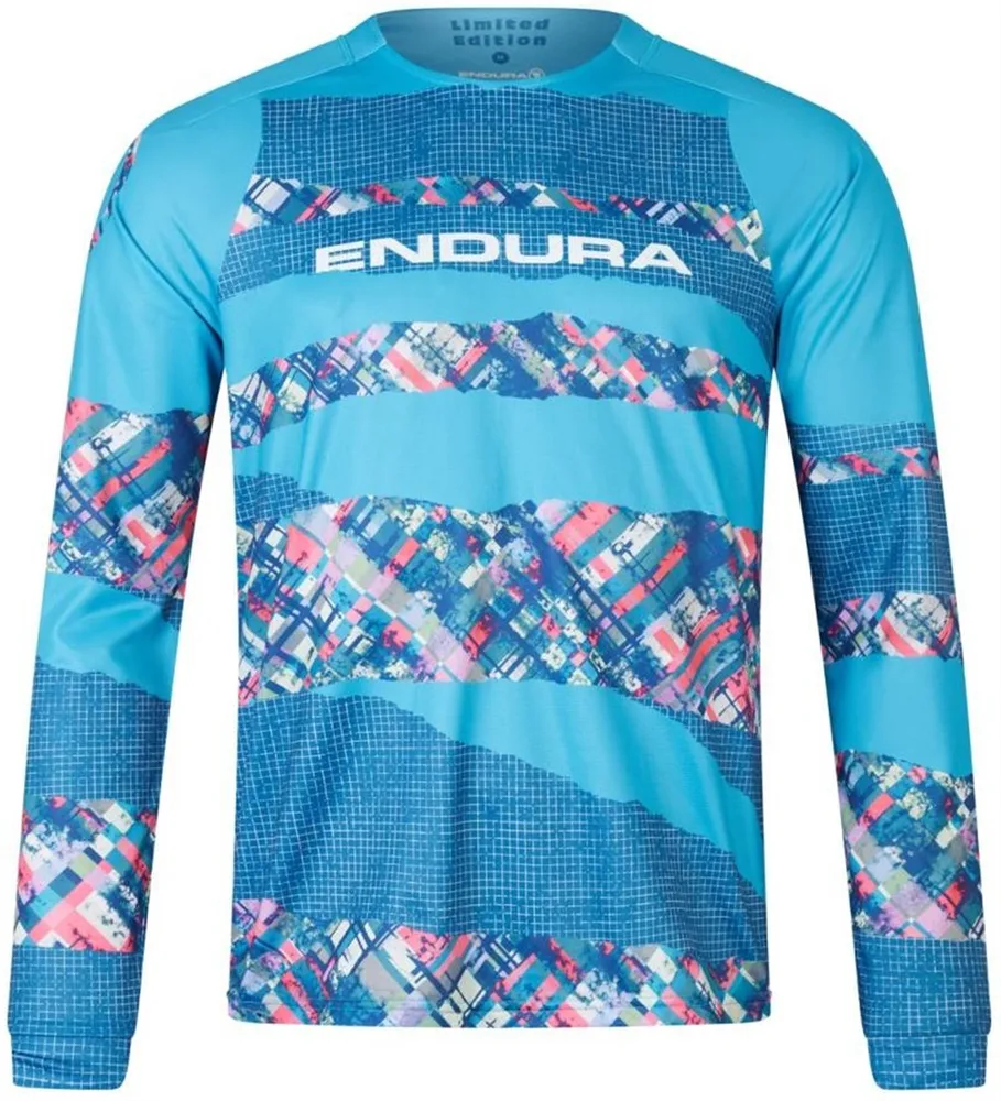 Велоджерси с длинным рукавом Endura Patchwork LTD Printed