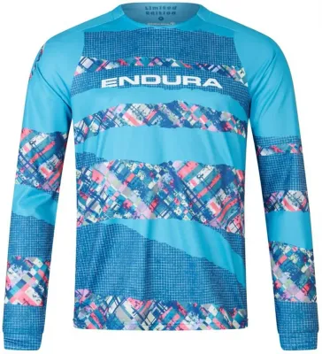 Велоджерси с длинным рукавом Endura Patchwork LTD Printed