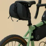 Сумка велосипедная подседельная Fjallraven Hoja Seatbag, Объём 2 л, цвет чёрный / Объём 2 л, цвет коричневый — фото 4