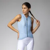 Джерси женское без рукавов Ale Cycling Color Block, материал 71% полиэстер, 29% эластан — фото 1