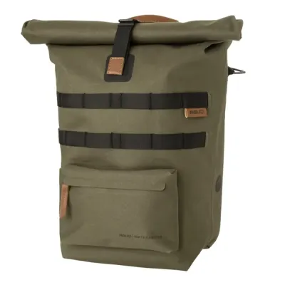 Велосумка AGU Convoy Single Bag Urban Click'nGo, Объём 17 л, цвет оливковый