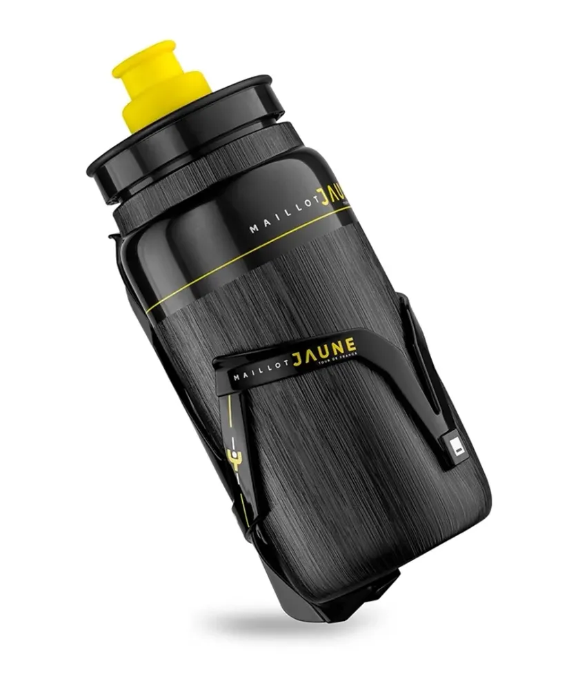 Флягодержатель с флягой Elite Maillot Jaune Kit