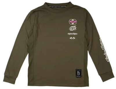 Велоджерси детское Troy Lee Designs Skyline Ride Worldwide LS