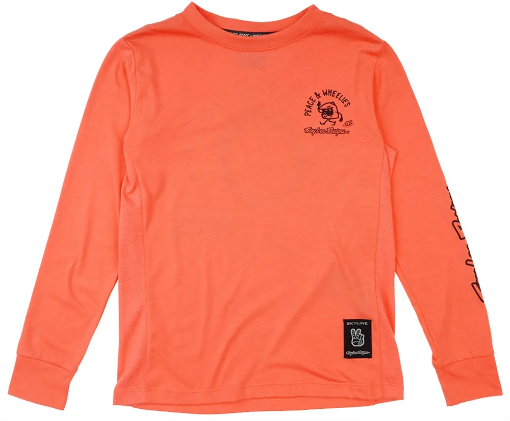 Велоджерси детское Troy Lee Designs Skyline Ride P W LS