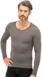 Термофутболка с длинным рукавом Brubeck Base Layer, всесезонная — фото 5
