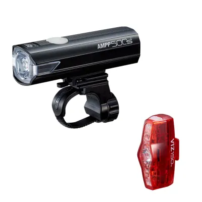 Комплект велосипедных фонарей CatEye AMPP 500S HL-EL085SRC / TL-LD800 VIZ150