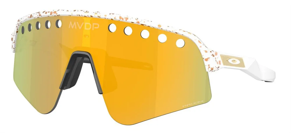 Очки велосипедные Oakley Sutro Lite Sweep Mathieu Van Der Poel PRIZM 24K