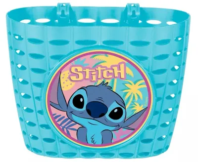 Корзина велосипедная на руль Disney Stitch