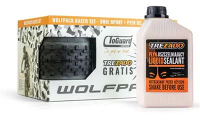 Комплект покрышек + герметик Wolfpack Race