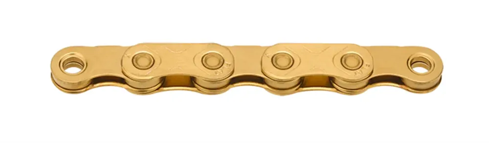 Цепь KMC X FLAT TiN Gold