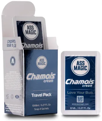 Крем от натираний ASS MAGIC Chamois Cream, Цвет белый, упаковка 10 x 8 мл