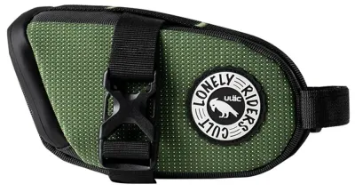 Сумка велосипедная подседельная ULAC Radtail Verve Pro 1.0 л, Объём 1 л, цвет чёрно-зелёный