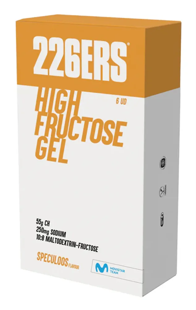Гель 226ERS High Fructose Gel Pack, Упаковка 8szt x 44 г, вкус нейтральный / Упаковка 8szt x 44 г, вкус клубничный / Упаковка 8szt x 44 г, вкус кола / Упаковка 6szt x 80 г