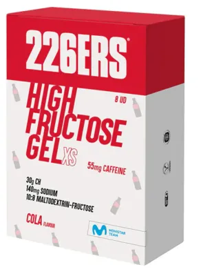 Гель 226ERS High Fructose Gel Pack, Упаковка 8szt x 44 г, вкус кола