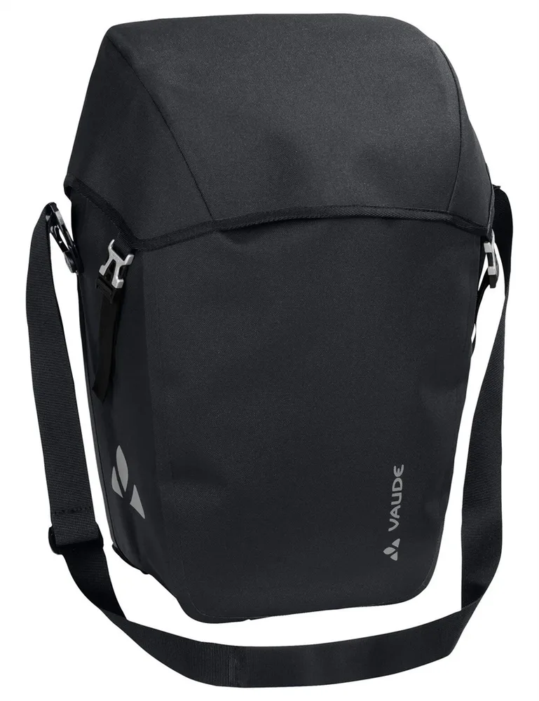 Сумка велосипедная на багажник VAUDE Comyou Pro, Объём 26 л, цвет чёрный / Объём 26 л, цвет жёлтый
