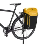 Велосумка VAUDE Cycle 28 II, Объём 28 л, цвет чёрно-жёлтый / Объём 28 л, цвет сине-тёмно-синий — фото 3