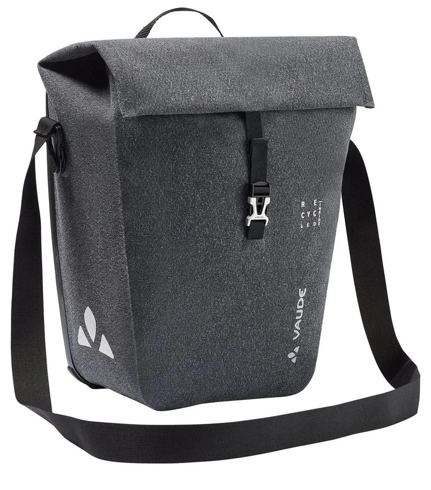 Сумка велосипедная на багажник VAUDE ReCycle Pro, Объём 18 л, цвет чёрный / Объём 18 л, цвет коричневый / Объём 18 л, цвет кремовый / Объём 18 л, цвет синий