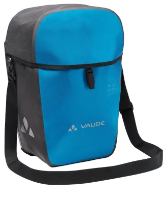 Сумка велосипедная на багажник VAUDE Aqua Commute, Объём 24 л, цвет чёрно-синий