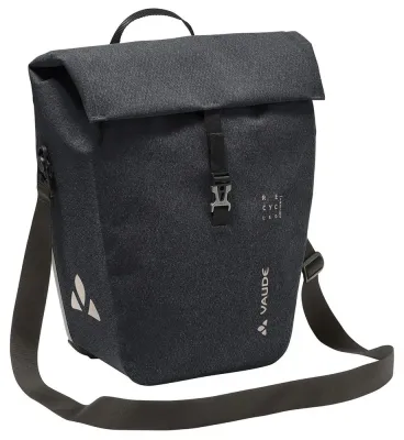 Сумка велосипедная на багажник VAUDE ReCycle Commute, Объём 20 л, цвет чёрный
