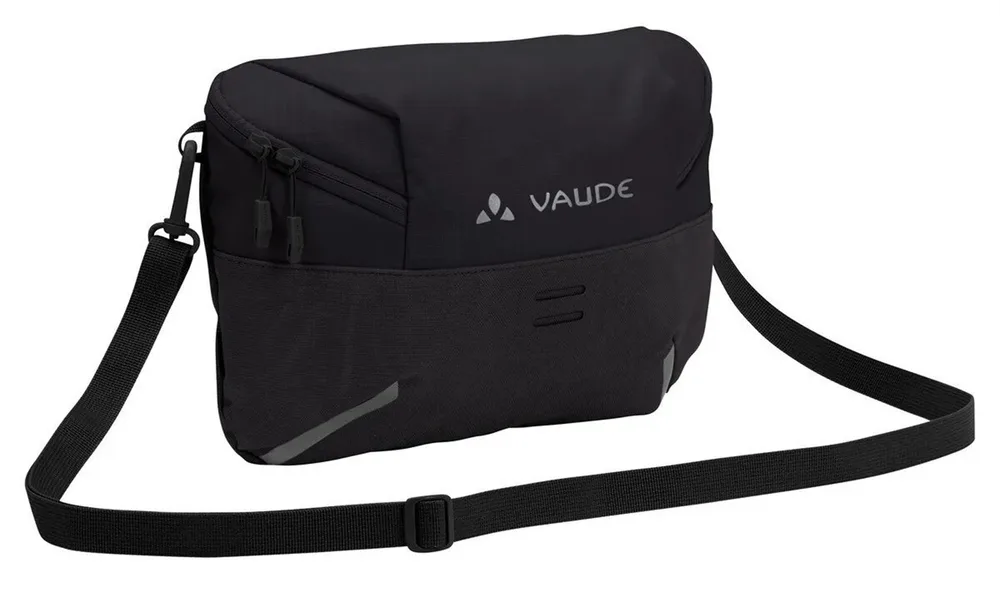 Сумка велосипедная на руль VAUDE CityBox Bike II, Объём 4 л, цвет чёрный / Объём 4 л, цвет коричнево-тёмно-синий / Объём 4 л, цвет кирпично-бордовый