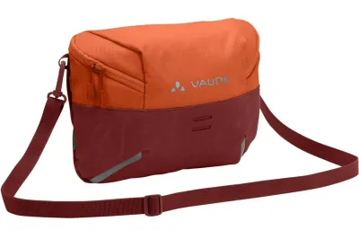 Сумка велосипедная на руль VAUDE CityBox Bike II, Объём 4 л, цвет кирпично-бордовый