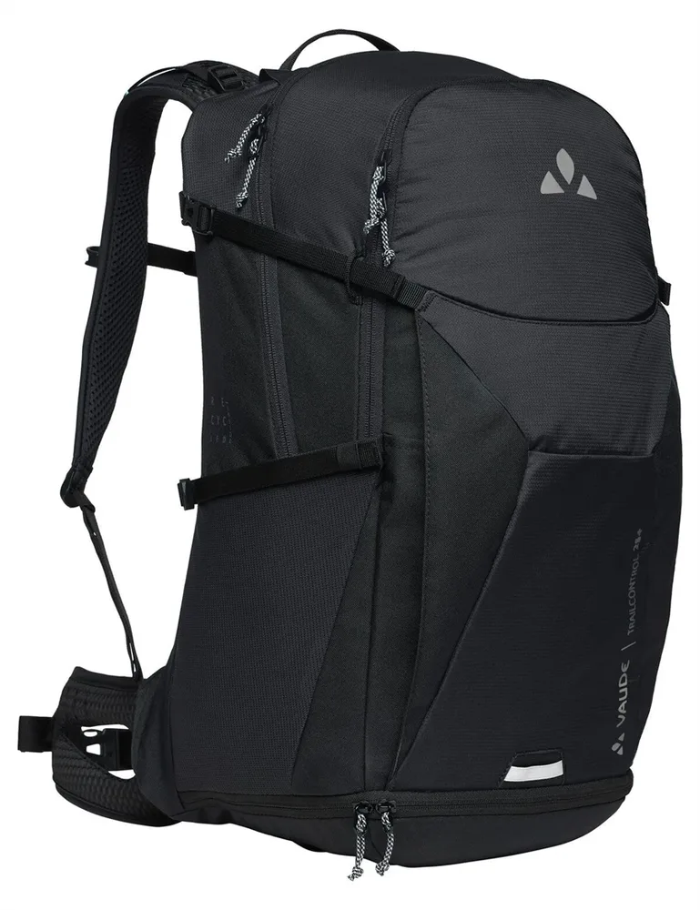 Рюкзак велосипедный VAUDE TrailControl 25+, Объём 25 л, цвет чёрный / Объём 25 л, цвет чёрно-фиолетовый / Объём 25 л, цвет чёрно-синий